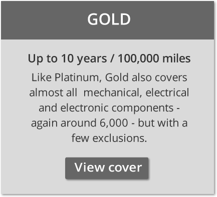 Gold warranty cover